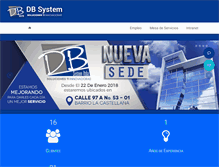 Tablet Screenshot of db-system.com